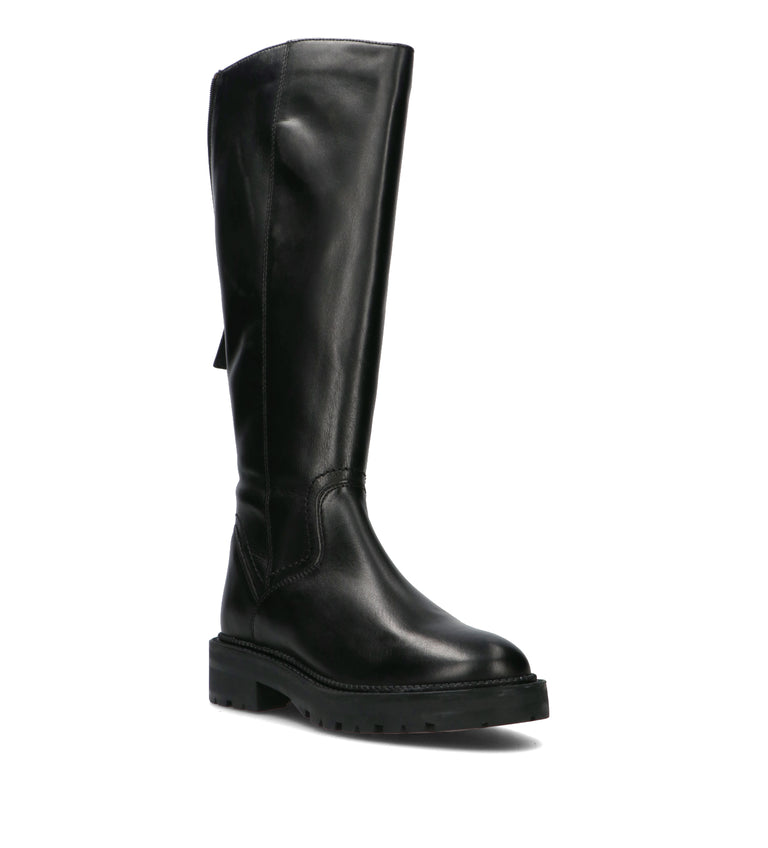 ROBERTA GINEPRI Stivale donna nero in pelle