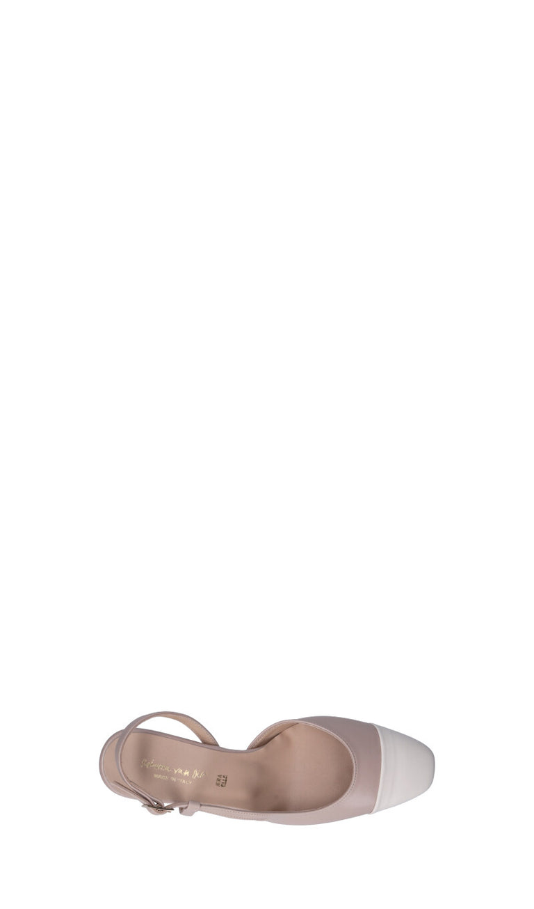 REBECCA VAN DIK Slingback donna bianca