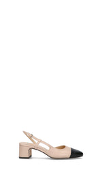 REBECCA VAN DIK Slingback donna nude