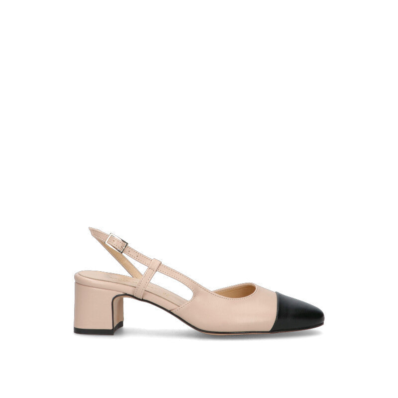 REBECCA VAN DIK Slingback donna nude