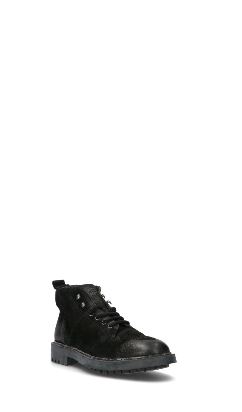 MOMA Polacco uomo nero in suede
