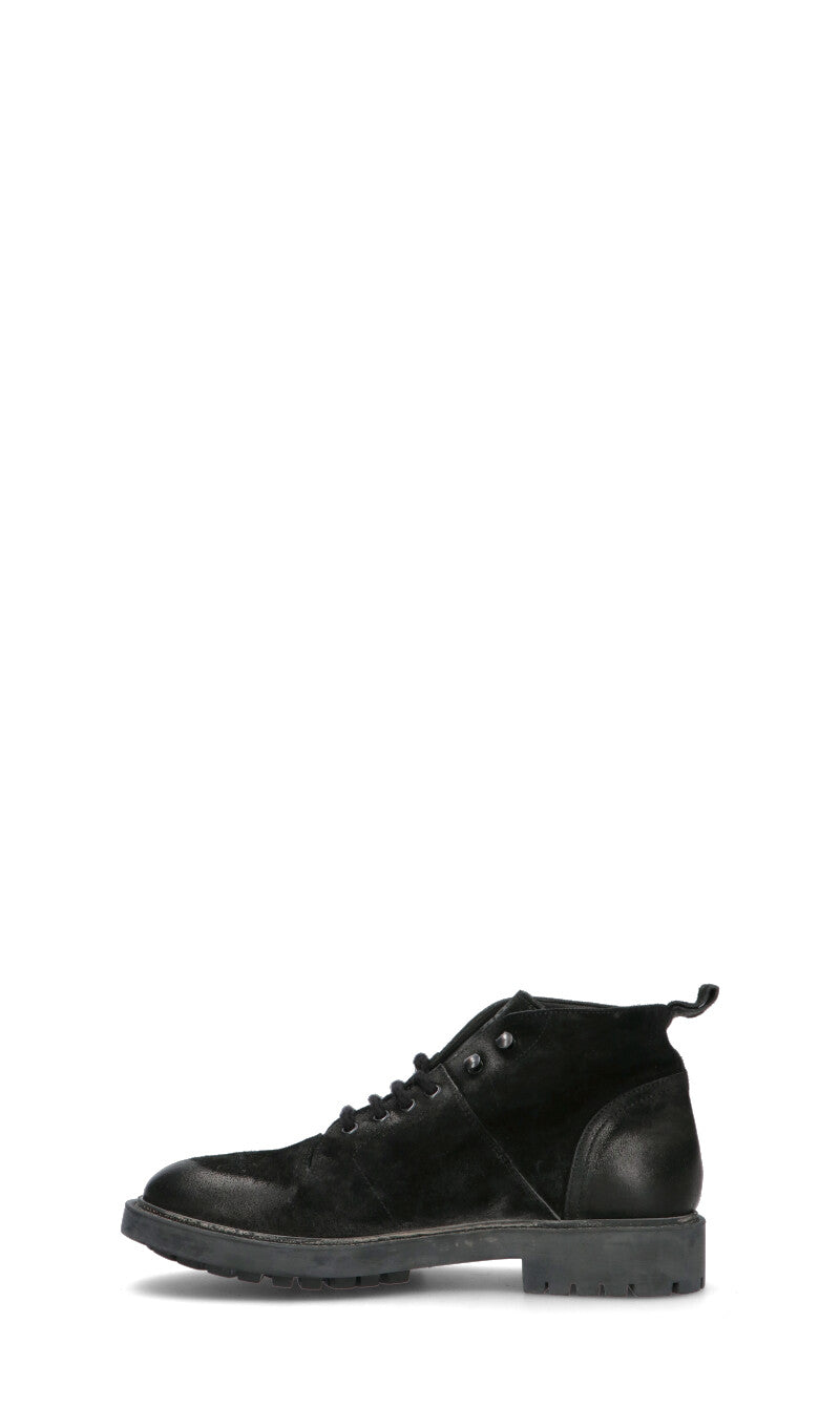 MOMA Polacco uomo nero in suede