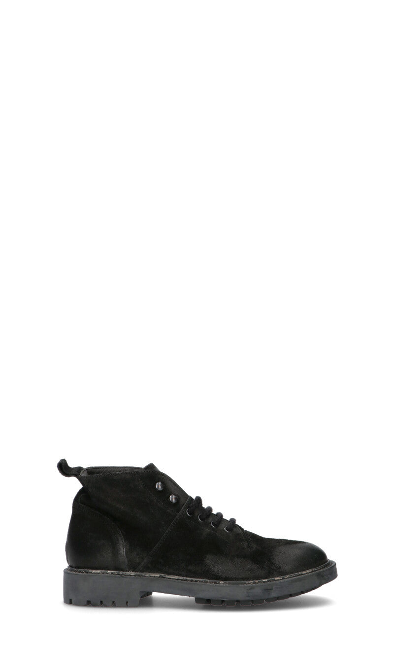 MOMA Polacco uomo nero in suede