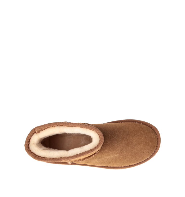 EMIDI' Stivaletto pelo donna marrone in suede