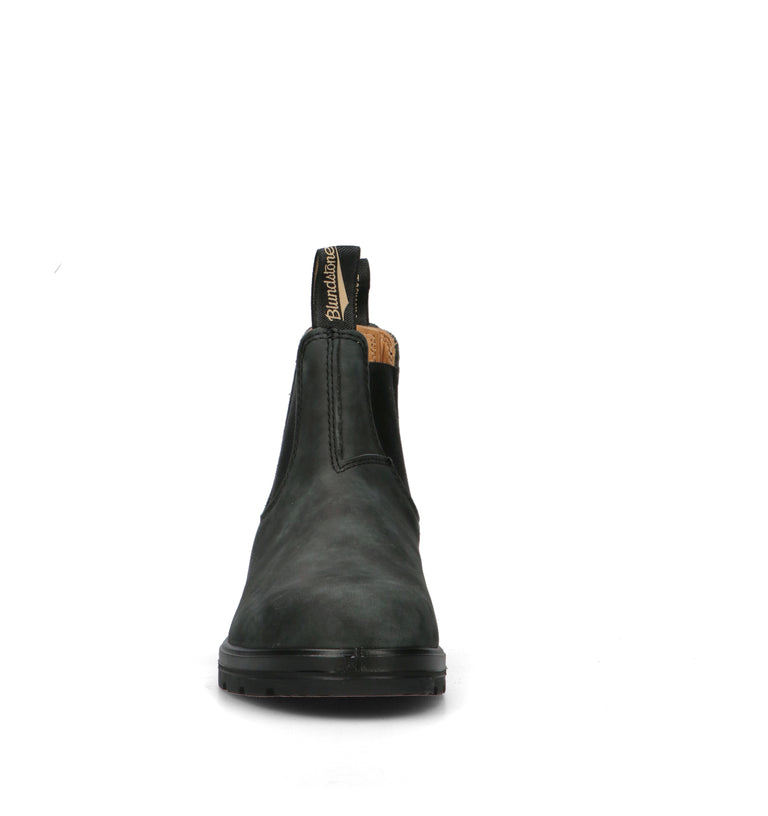 BLUNDSTONE Beatles donna nero in nabuk