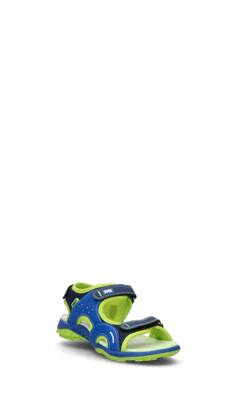 PRIMIGI AVANT Sandalo ragazzo blu/lime