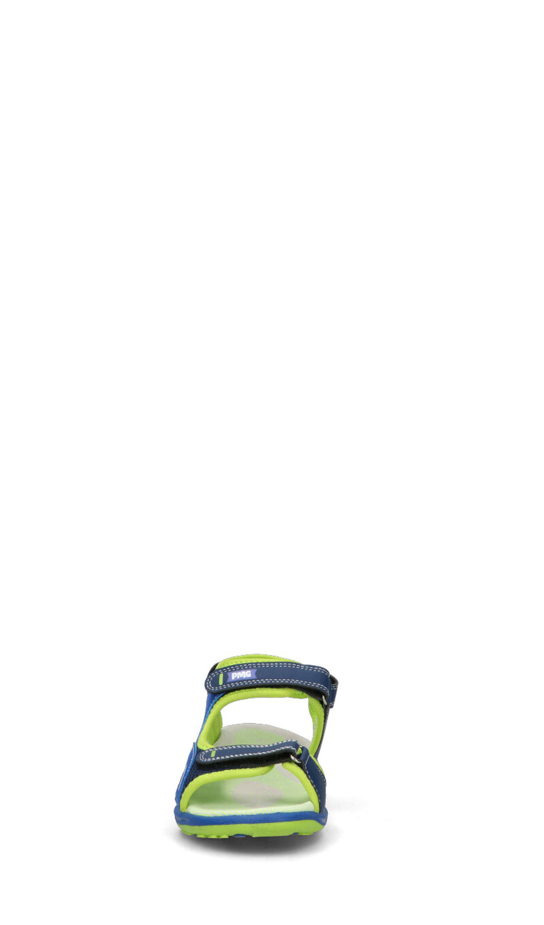 PRIMIGI AVANT Sandalo ragazzo blu/lime