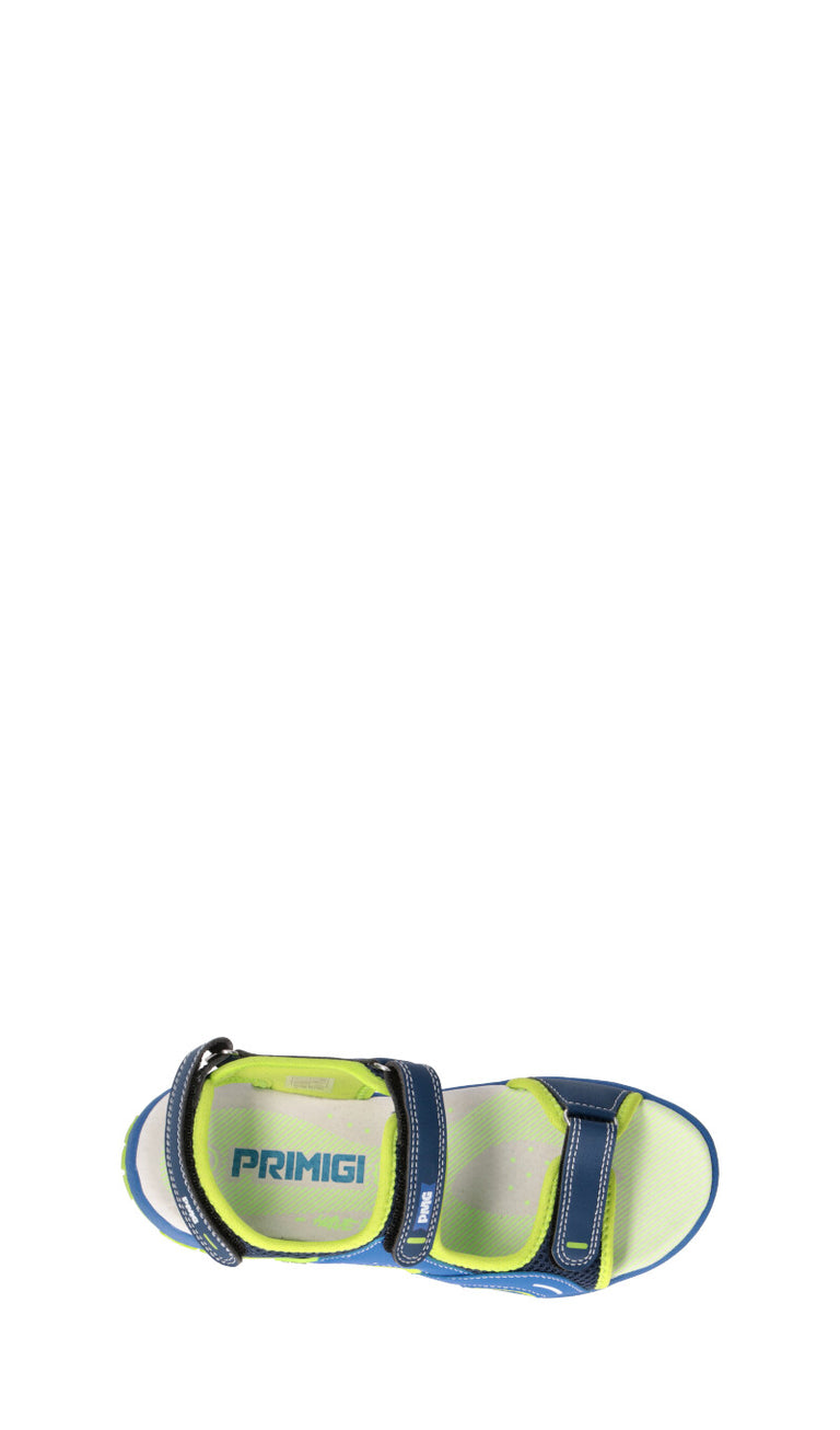 PRIMIGI AVANT Sandalo ragazzo blu/lime