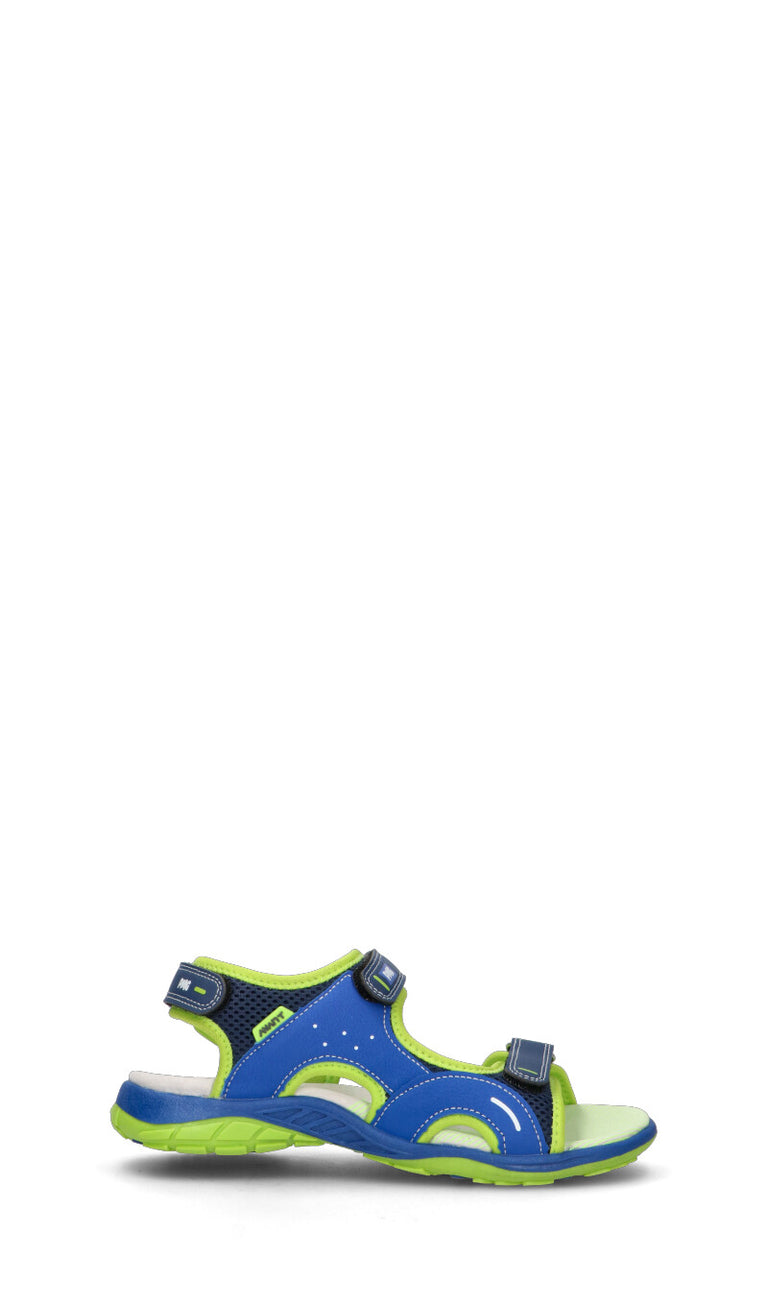PRIMIGI AVANT Sandalo ragazzo blu/lime