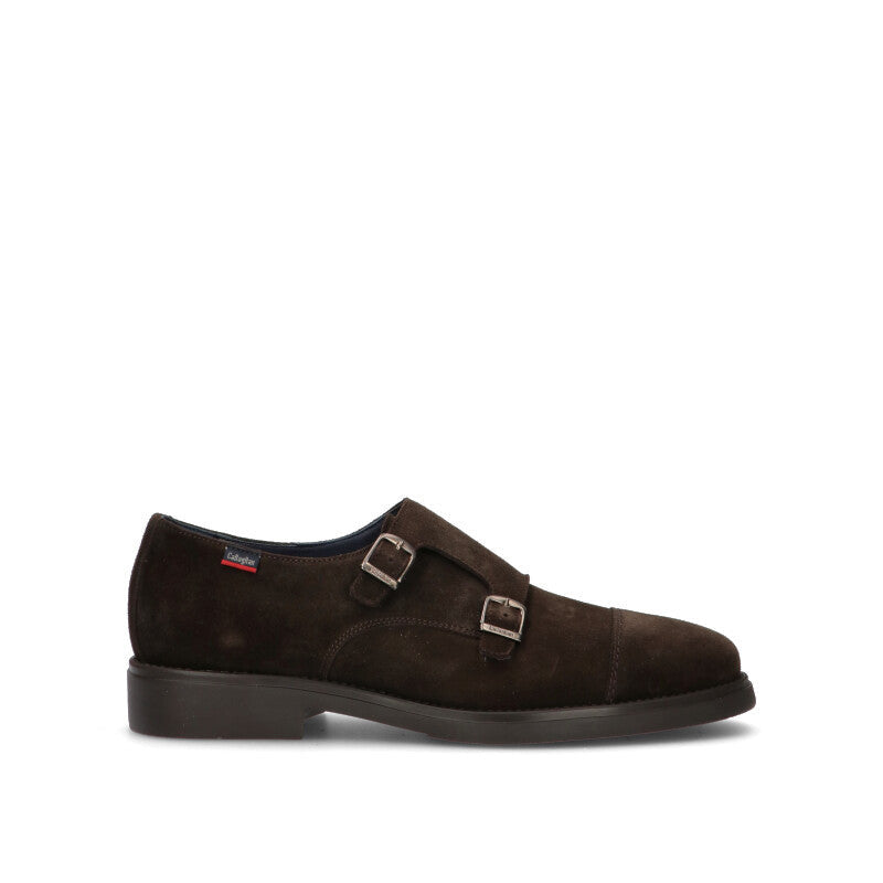 CALLAGHAN Stringata uomo marrone in suede