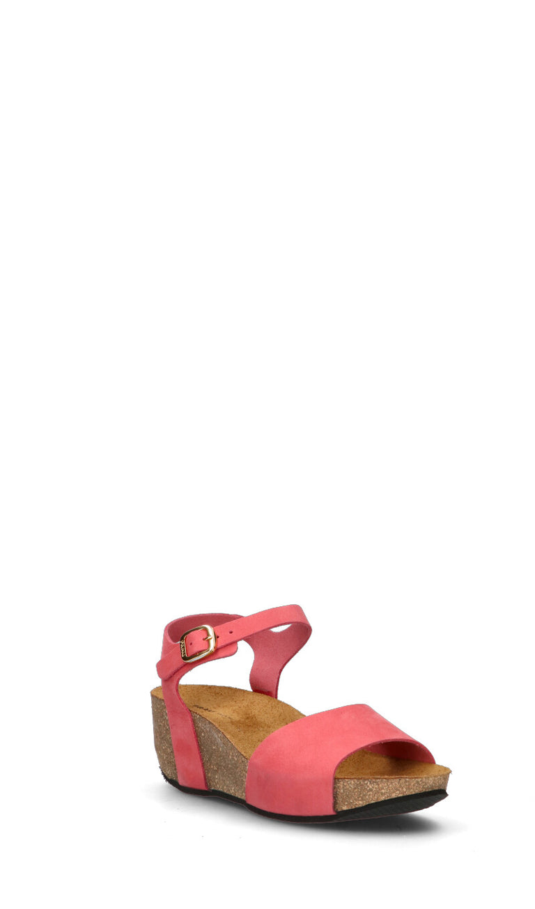 FRAU Sandalo donna rosa in pelle