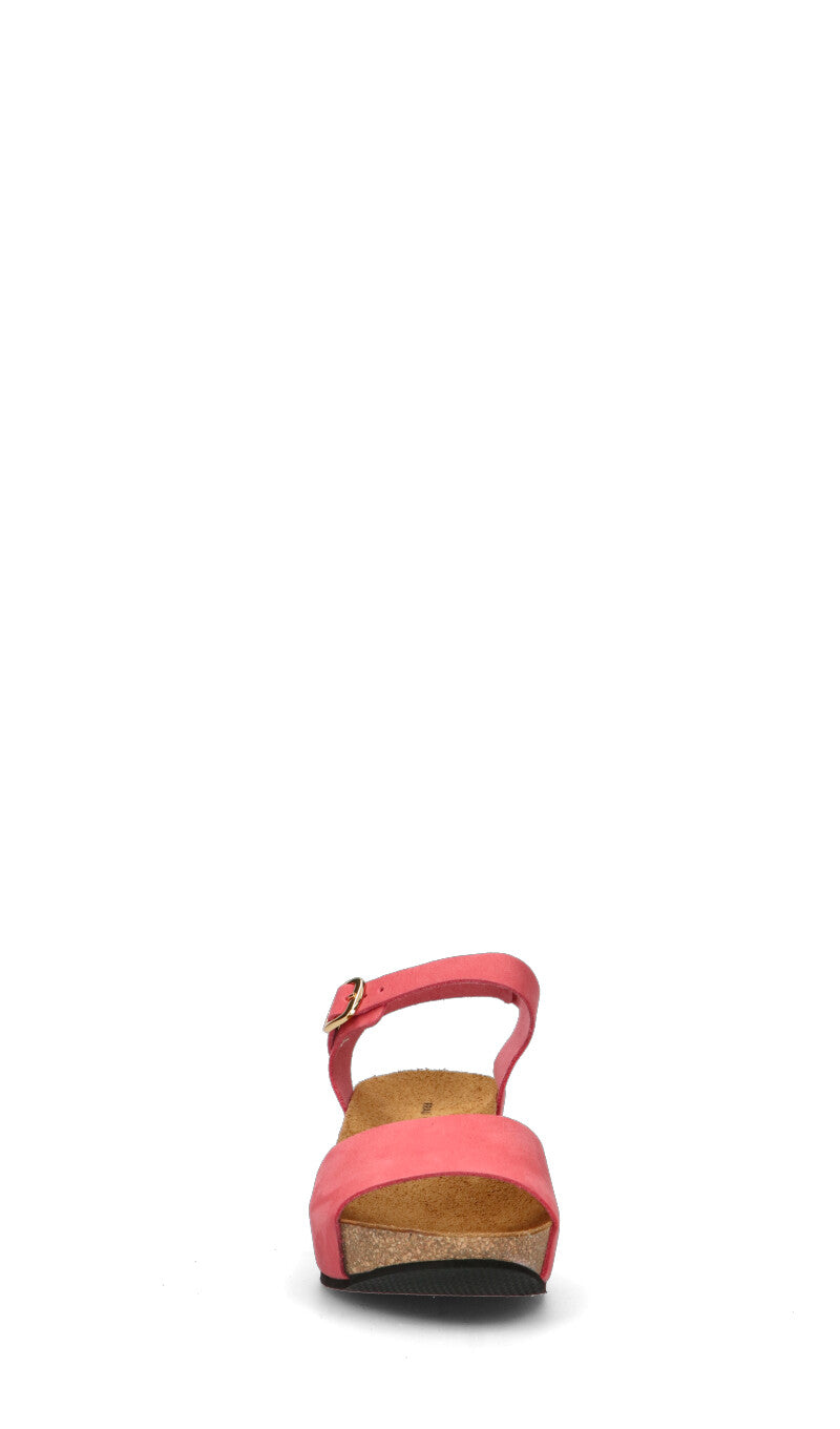 FRAU Sandalo donna rosa in pelle