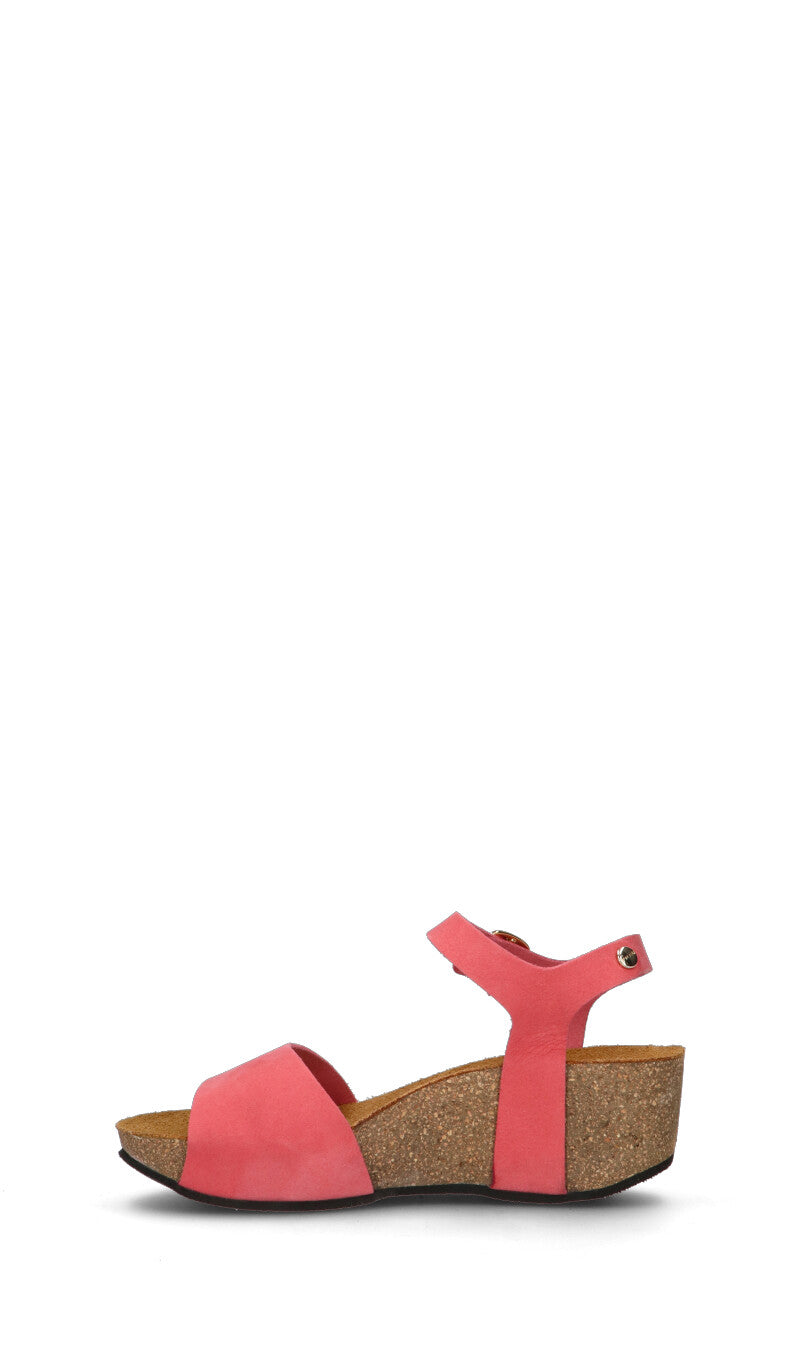 FRAU Sandalo donna rosa in pelle