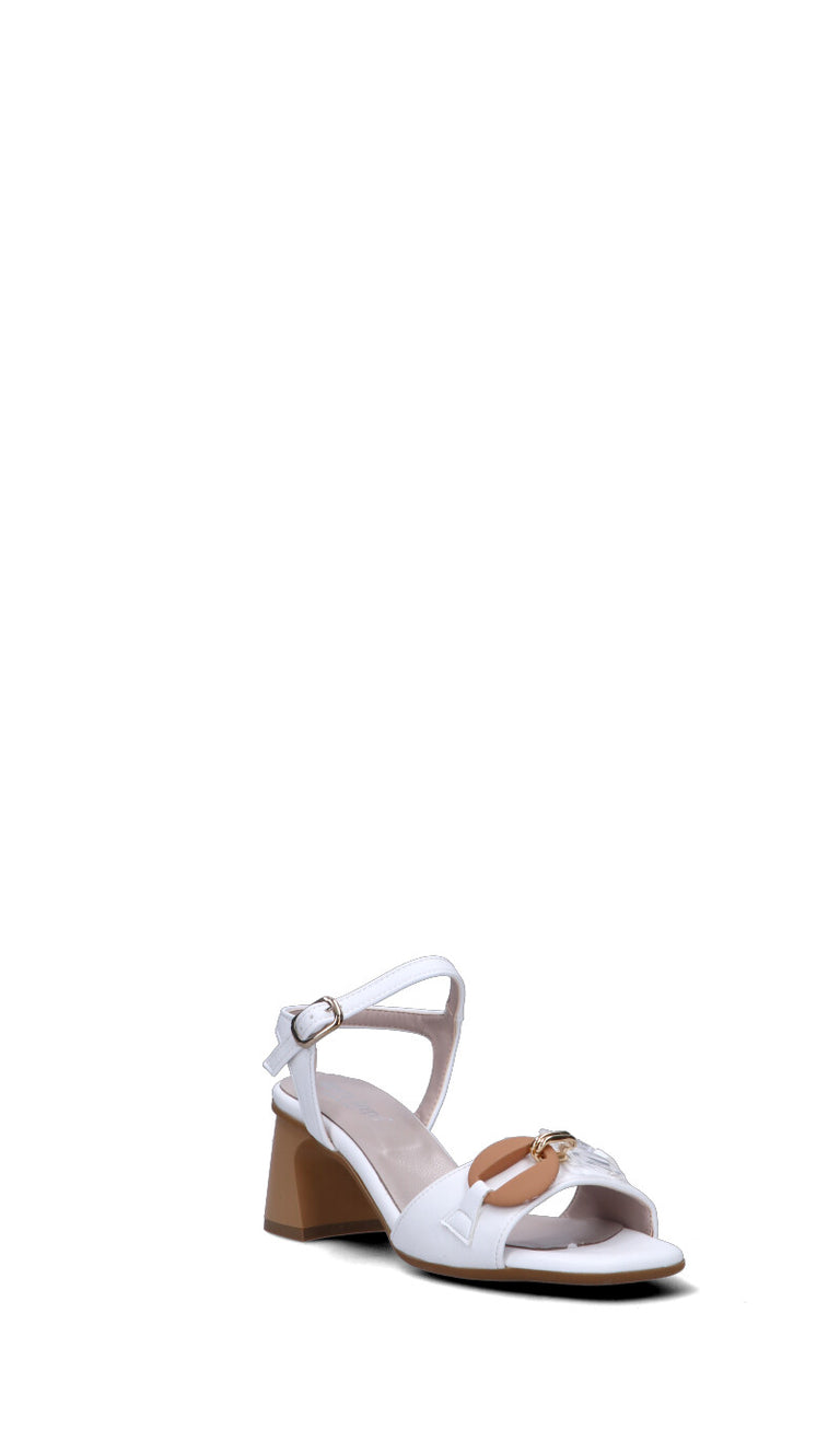 ROBERTA GINEPRI Sandalo donna bianco in pelle