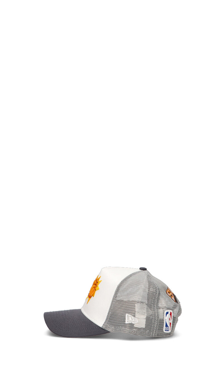 NEW ERA Cappellino uomo grigio e bianco