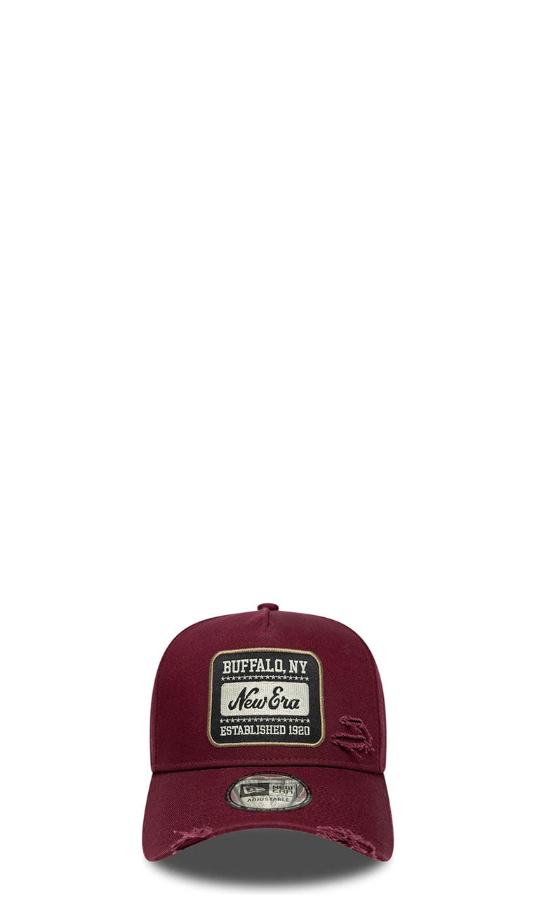 NEW ERA Cappello 'Buffalo' bordeaux