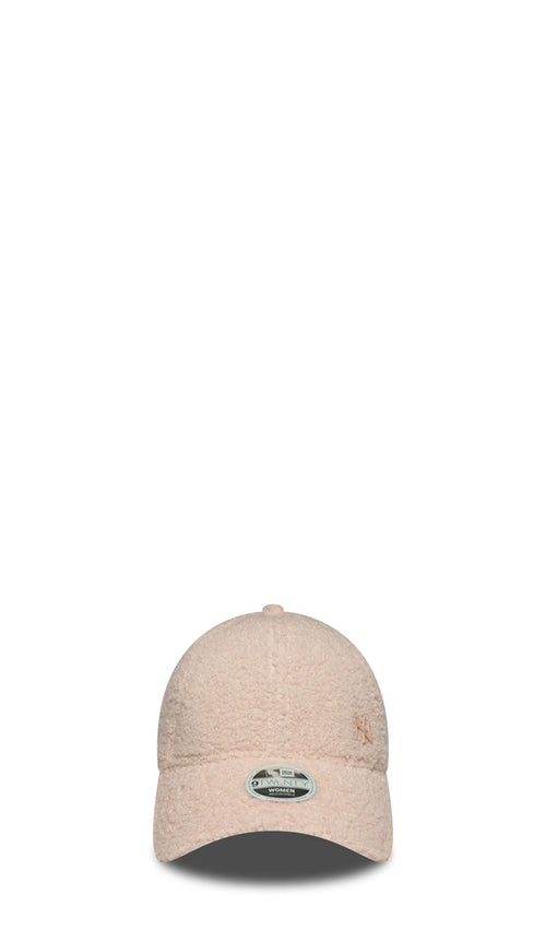 NEW ERA 9FORTY WOMEN Cappello 'NY Yankees' pesca in shearling