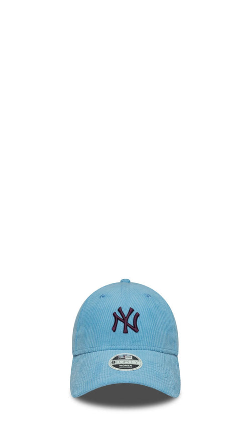 NEW ERA 9FORTY WOMEN Cappello  'NY Yankees' velluto azzurro
