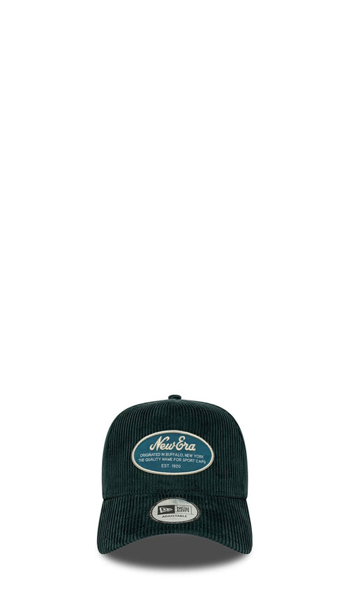 NEW ERA E-FRAME Cappello 'NY Yankees' verde in velluto