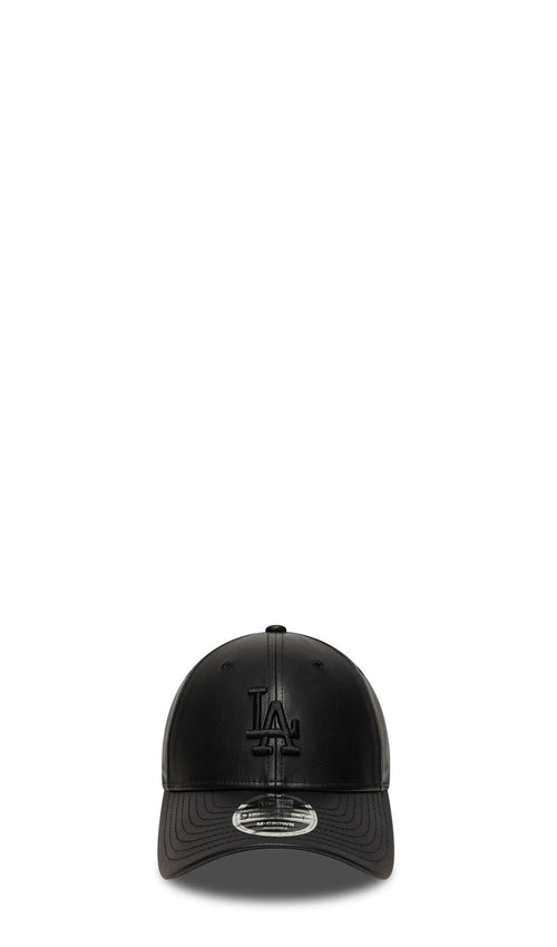 NEW ERA M-CROWN Cappello 'LA Dodgers' nero in eco-pelle