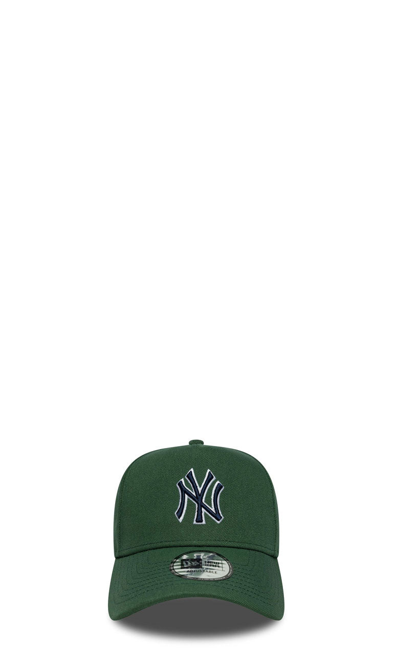 NEW ERA E-FRAME Cappello 'NY Yankees' unisex verde con scritta sul retro