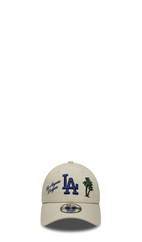 NEW ERA 9 FORTY Cappello uomo 'LA Dodgers' beige
