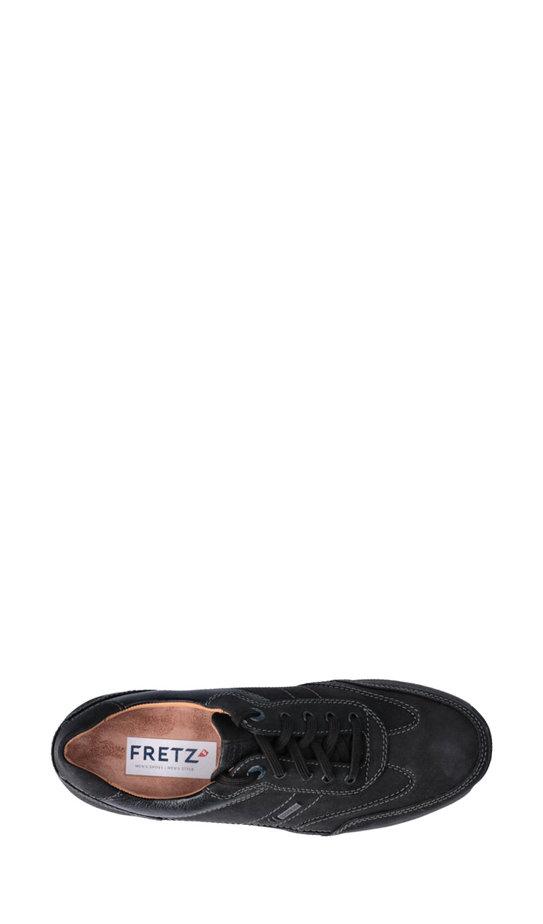 FRETZ MAN Sneaker uomo nera in pelle