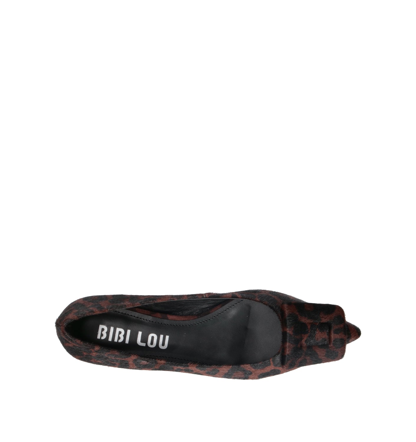 BIBI LOU Ballerina donna leopardata in cavallino
