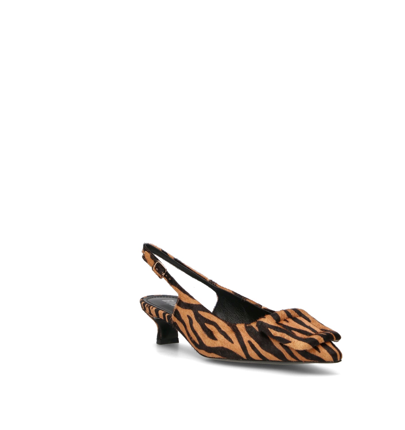 BIBI LOU Slingback donna zebrata in cavallino