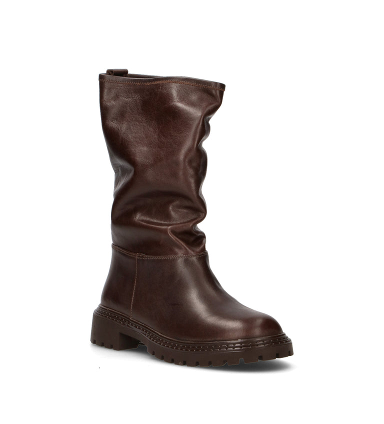 PIXY Stivale donna marrone in pelle