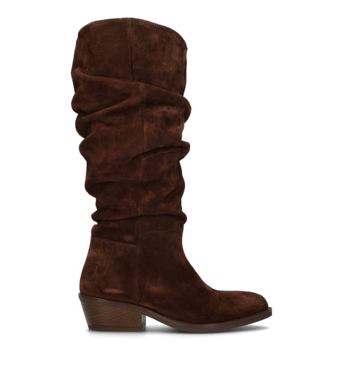 PIXY Stivale donna marrone in suede