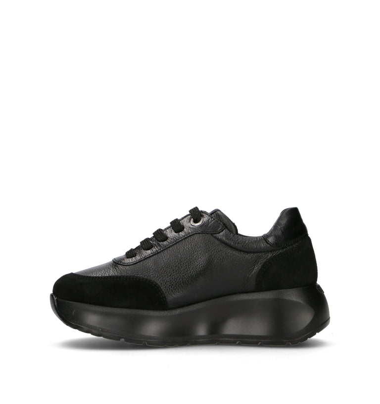CALLAGHAN Sneaker donna nero in pelle