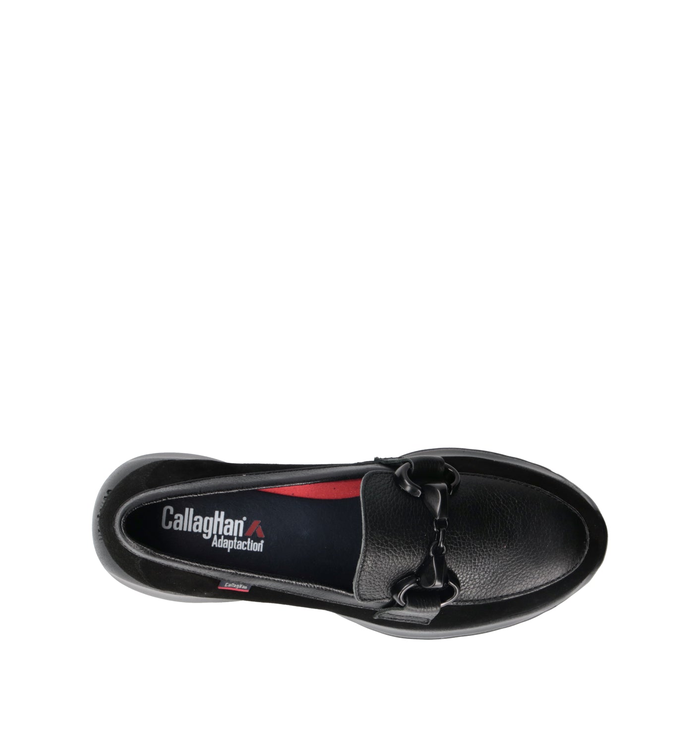 CALLAGHAN Mocassino donna nero in pelle
