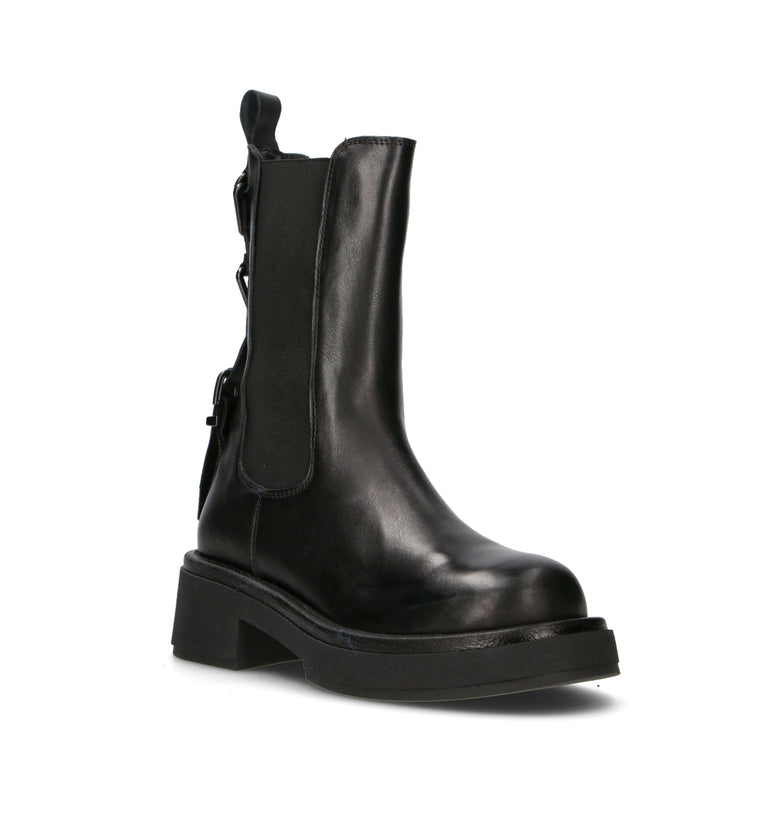 PIXY Beatles donna nero in pelle