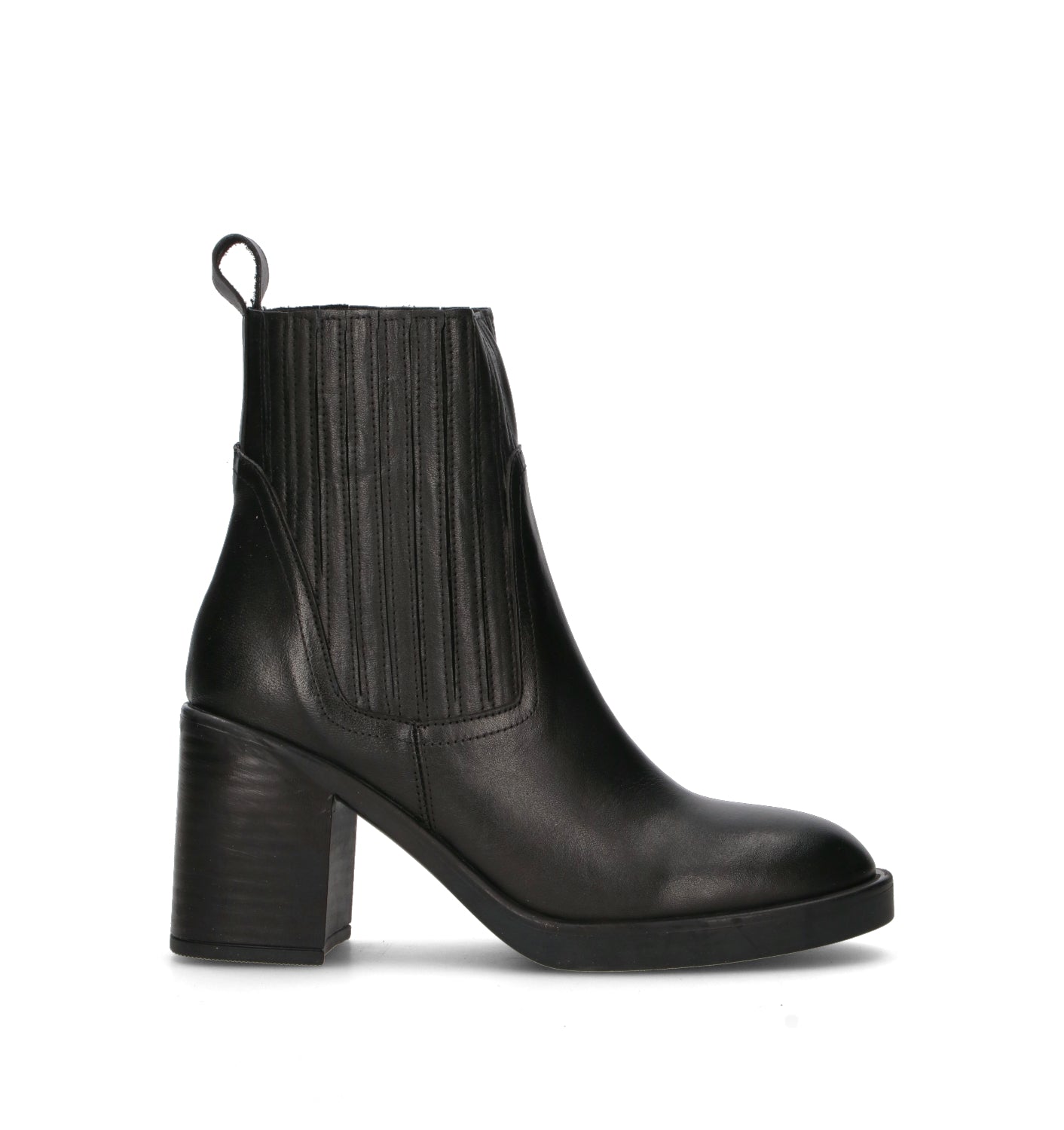 PIXY Tronchetto donna nero in pelle