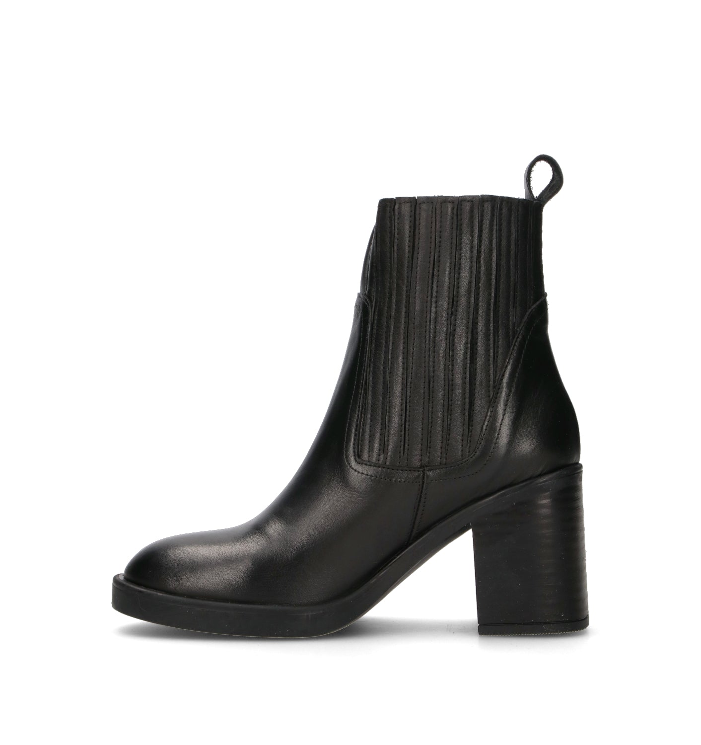PIXY Tronchetto donna nero in pelle