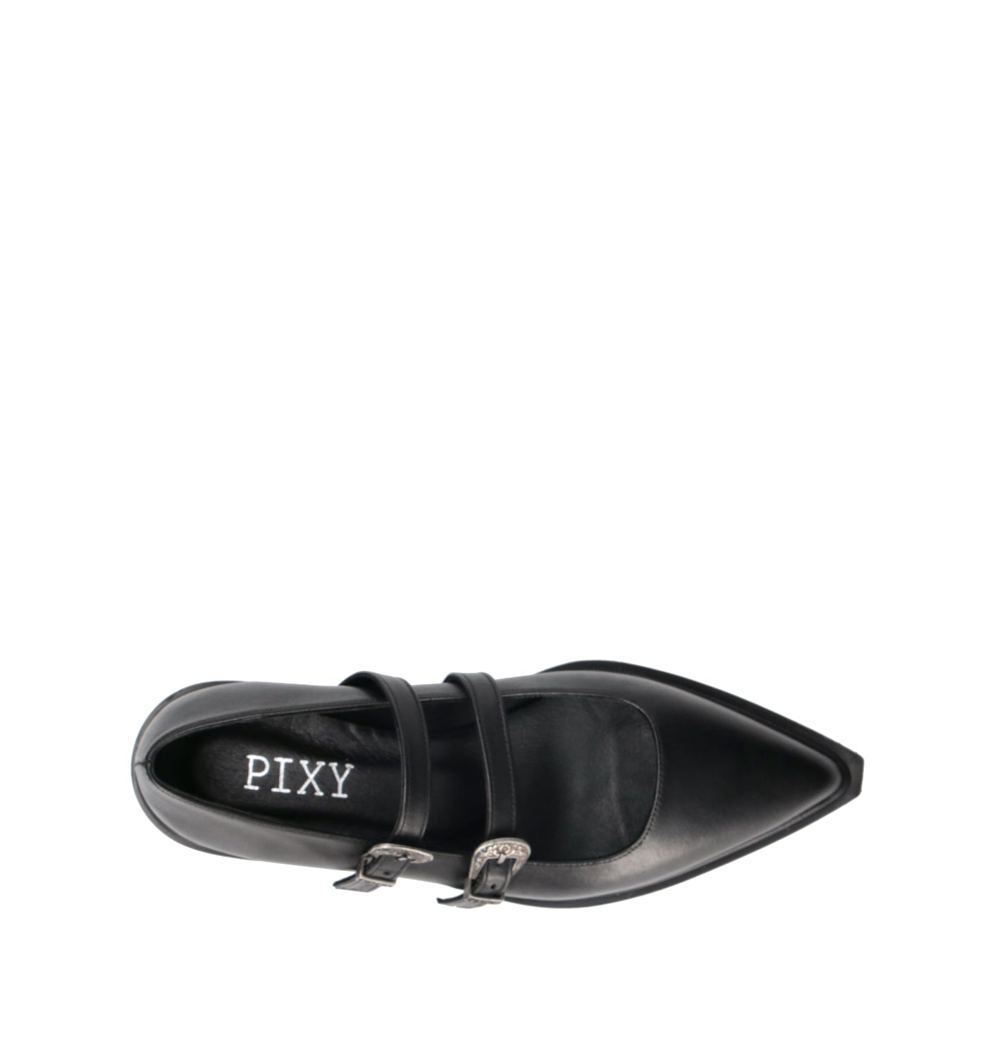 PIXY Ballerina donna nera in pelle