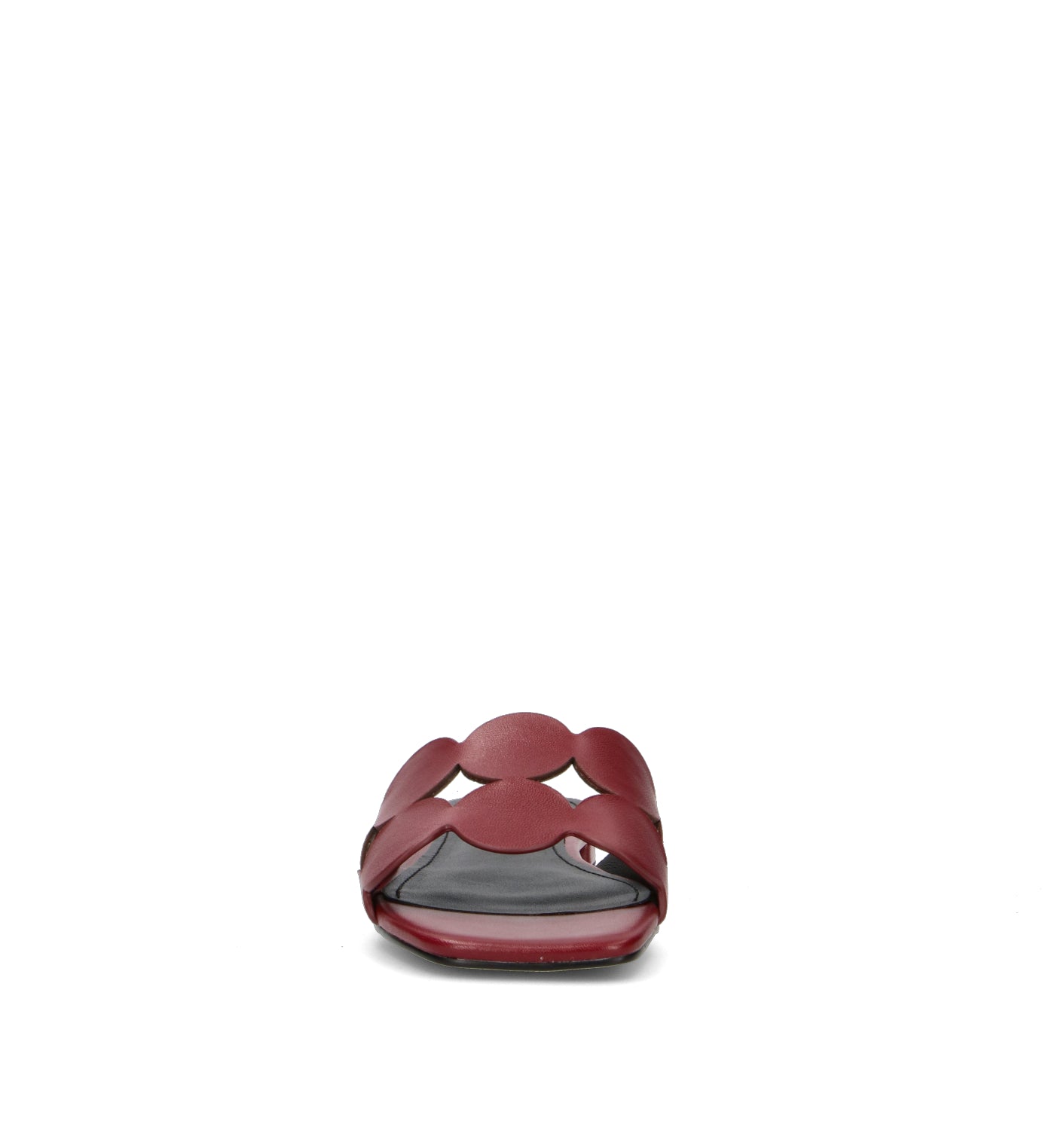 BIBI LOU Ciabatta donna burgundy in pelle
