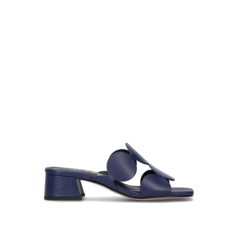 BIBI LOU Ciabatta donna blu in pelle