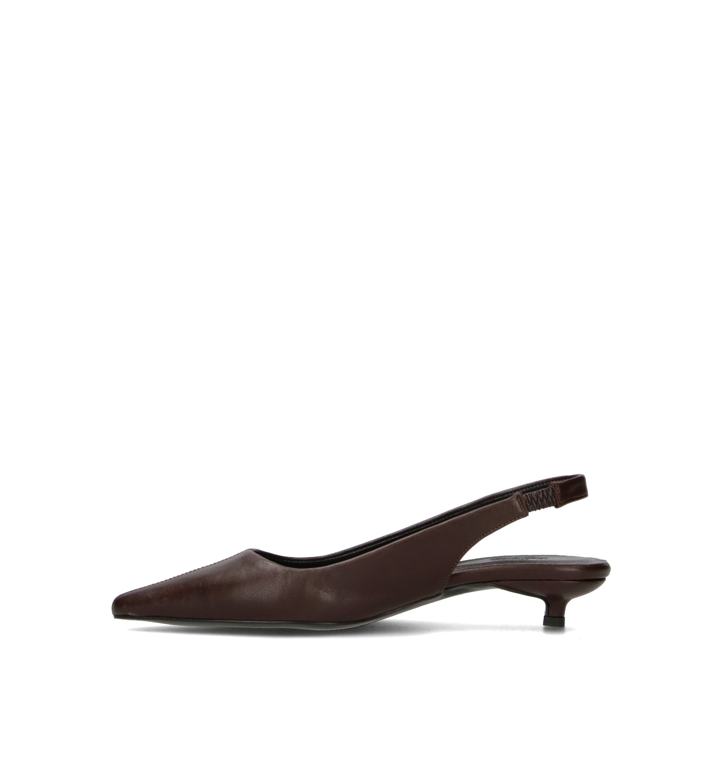 PIXY Slingback donna marrone in pelle