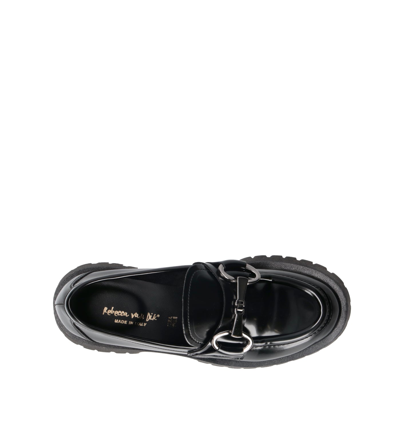 REBECCA VAN DIK Mocassino donna nero