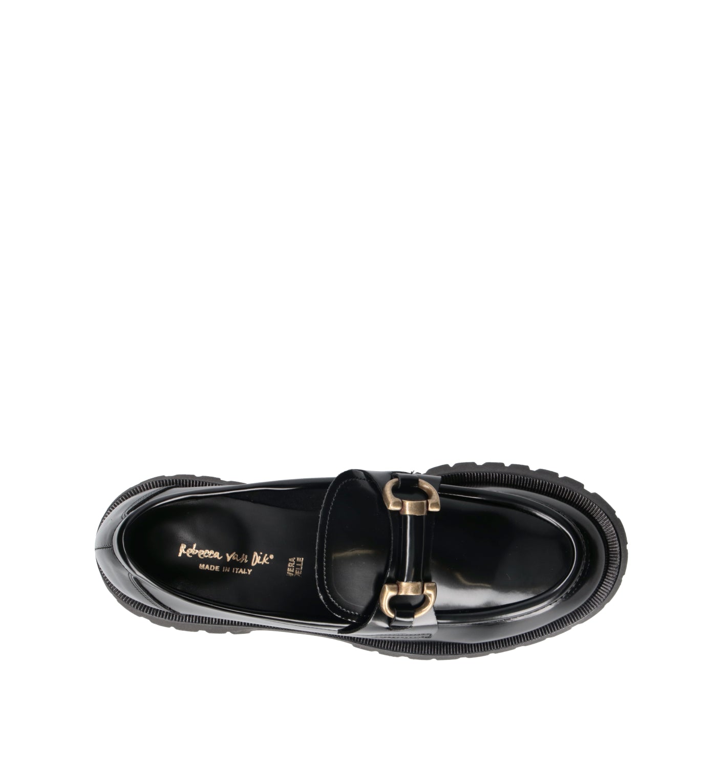 REBECCA VAN DIK Mocassino donna nero
