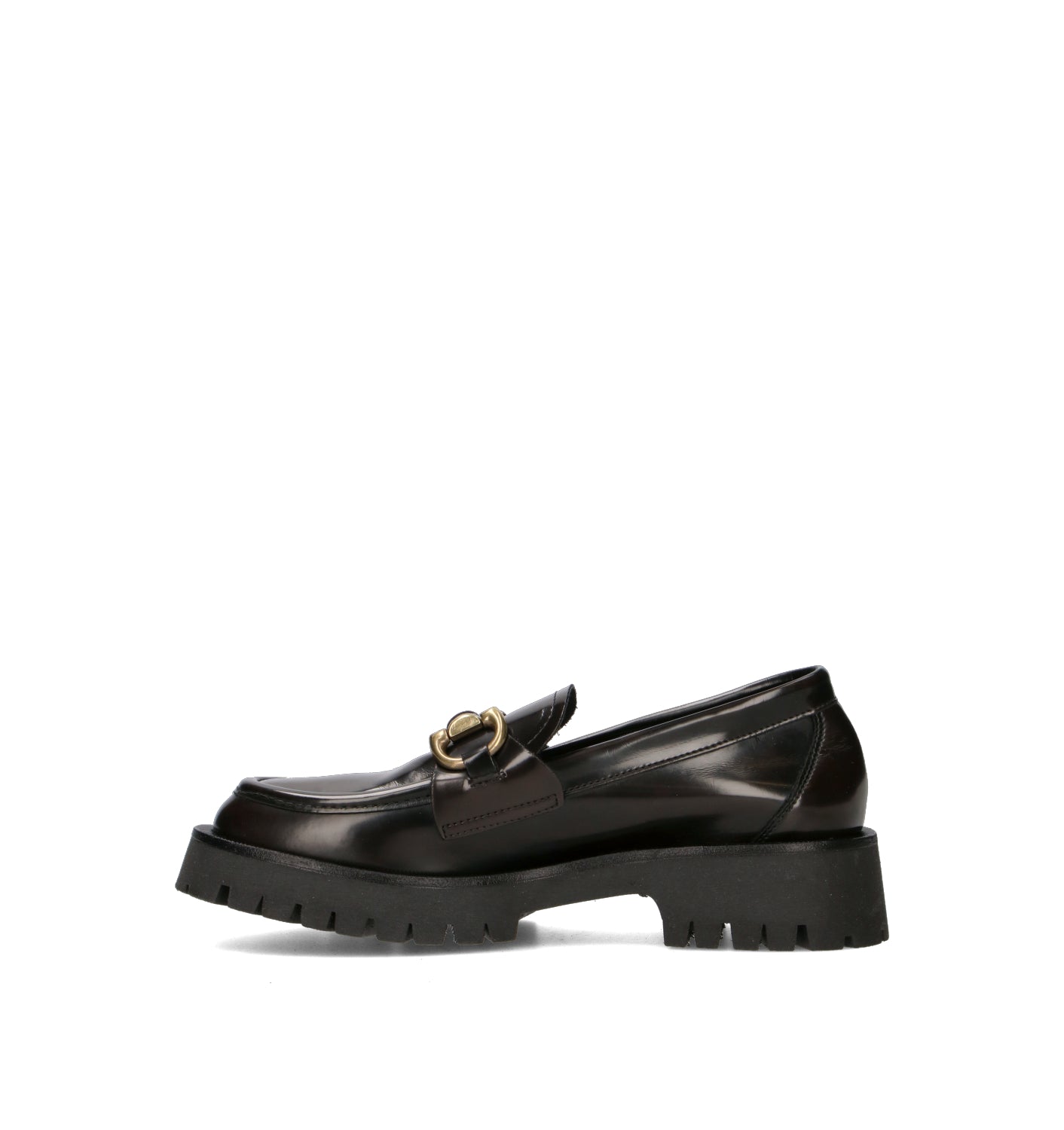 REBECCA VAN DIK Mocassino donna testa di moro