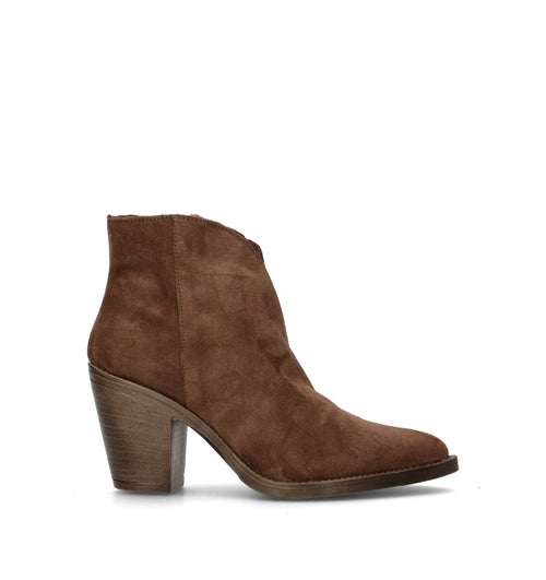 VARIOPINTO Tronchetto donna marrone in suede