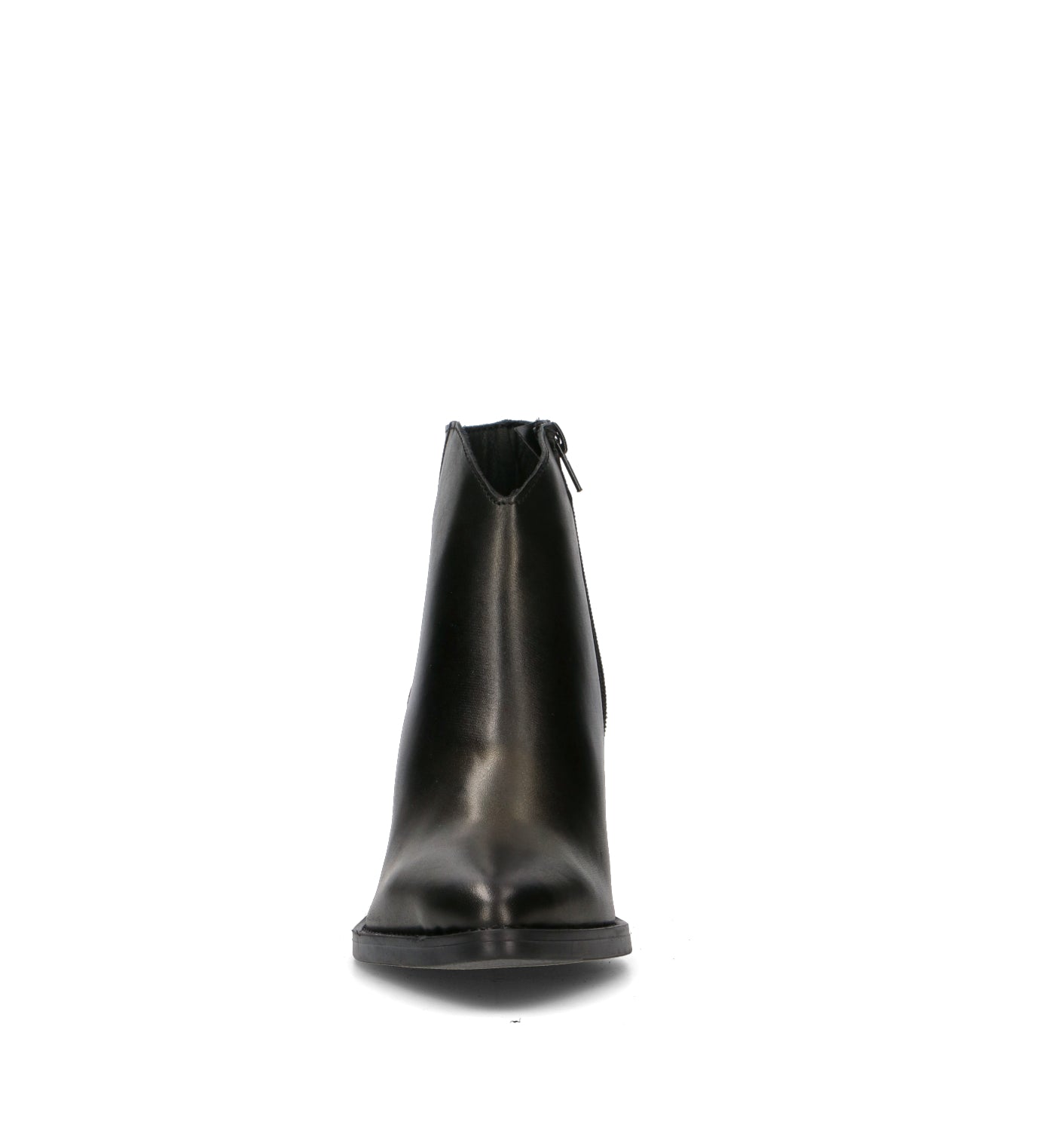 VARIOPINTO Tronchetto donna nero in pelle