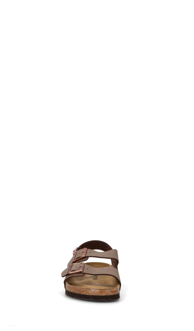 BIRKENSTOCK MILANO BS Ciabatta uomo marrone in pelle