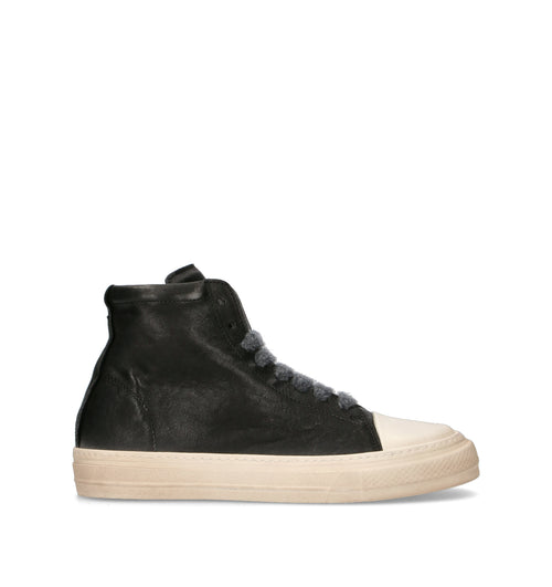 MOMA Sneaker uomo nera in pelle