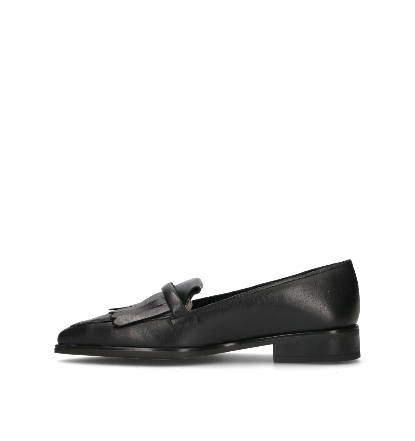VARIOPINTO Mocassino donna nero in pelle