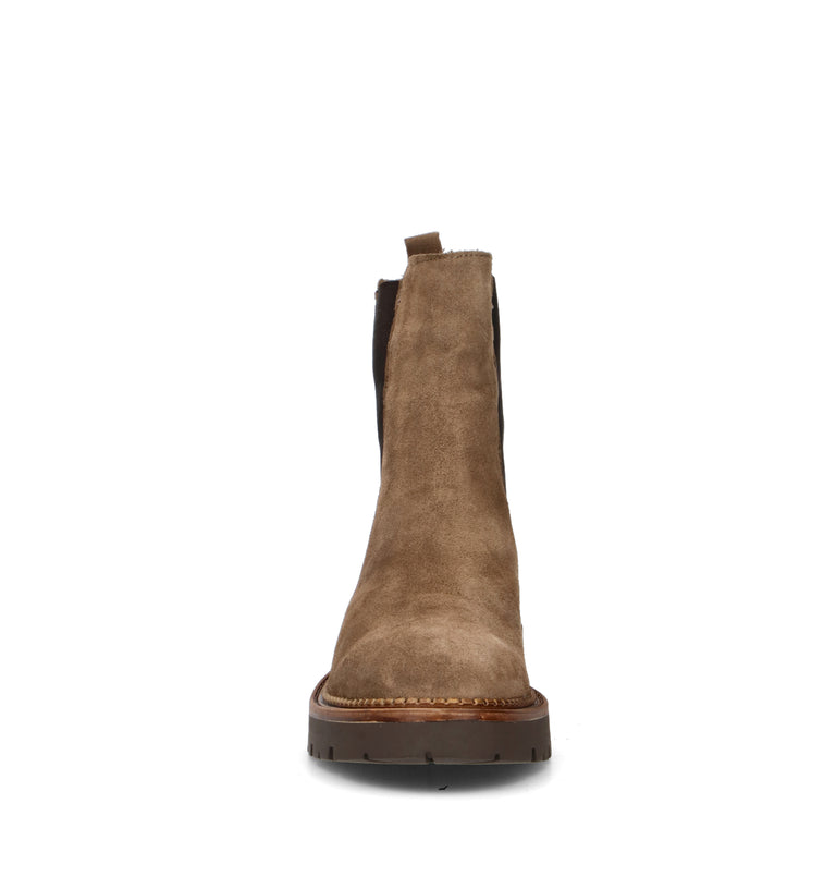 VARIOPINTO Beatles donna taupe in suede