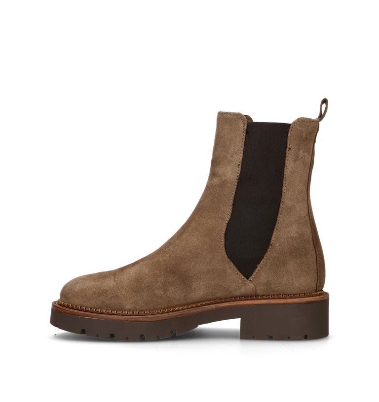 VARIOPINTO Beatles donna taupe in suede